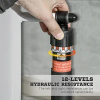 SPORTNOW Stepper Machine for Home, Foldable Stair Stepper with 12-Level Hydraulic Resistance, Stair Climber with LCD Monitor, Heart Rate Sensor and Drink Holder, White and Black(m-4)