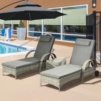 Outsunny ligstoel ligbank(m-16)