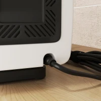 PawHut Secador para Perros de 2200W con Pantalla Digital Velocidad y Temperatura Ajustables 3 Boquillas Blanco(m-9)
