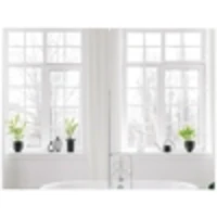 Homcom Dulapior Baie cu Oglinda – Alb MDF 80×60×15 cm cu 3 Rafturi(m-10)