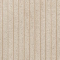 Ecksofa 101 017, Sofa, L-Form, Cord-Sofa, Couch, Polsterecke, Eckcouch, 277 x 197 x 84 cm (BxTxH), Creme(m-13)