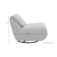 Outdoor Sofa 300 012 Sessel mit Rücken- und Drehfunktion, Gartenmöbel, Outdoor Sessel, terra, 68 x 88 x 67 cm(m-5)