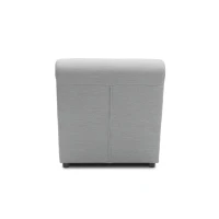 Outdoor Sofa 300 002 Longchair Element, Gartenmöbel, Gartenliege, Sofa, silber, 73 x 152 x 80 cm(m-6)