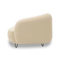 Outdoor Sofa 300 011 Longchair rechts, Gartensofa, Gartenmöbel, Outdoor Möbel, beige, 177 x 105x 79 cm(m-8)