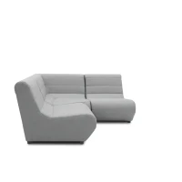 Outdoor Sofa 300 002 1F Element - PE - 1F Element, Gartensofa, Gartenmöbel, Sofa, silber, 179 x 179 x 80 cm(m-6)
