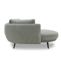 Ecksofa 200 020, Sofa in L-Form, Federkernpolsterung, 292 x 180 x 85 cm (BxTxH), grau(m-9)