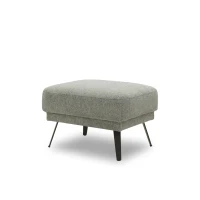 Polsterhocker 200 020, Hocker, rechteckig, mit Federkernpolsterung, 72 x 57 x 46 (BxTxH), grau(m-1)