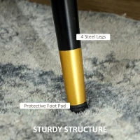 HOMCOM Modern Two Seater Sofa, Button Tufted Loveseat with Cushions and Steel Legs for Living Room, Guest Room, Grey(m-5)