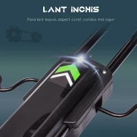 HOMCOM Kart cu Pedale pentru Copii 5-12 Ani, 121x58x61 cm, Roșu(m-7)