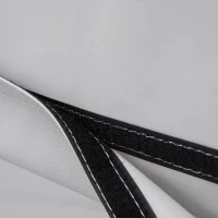 Outsunny Leżanka słoneczna, ogrodowa, do wellness, na plażę, składana, z ochroną przed słońcem, 187 x 58 x 36 cm, Szara(m-10)