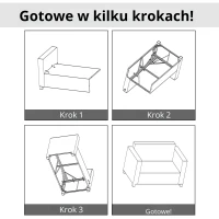 Outsunny sofa z technorattanu z poduszkami(m-7)