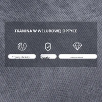 HOMCOM Fotel z otomaną, fotel relaksacyjny z regulowanym oparciem, szary(m-5)