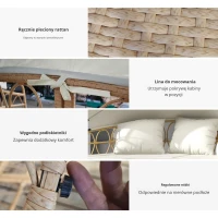 Outsunny Wyspa słoneczna, 4-elementowa, rozkładany daszek, 5 poduszek, imitacja rattanu, 178S x 85G x 66,5W cm, Beżowy(m-4)