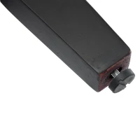 Set of 2 Velvet Dining Chairs with Knocker Ring, Button Tufted Backrest, Upholstered Chairs with Rubber Wood Legs, 50L x 64W x 96H cm, Grey(m-11)