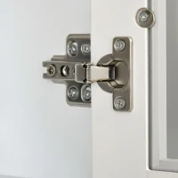 HOMCOM Boekenplank Wandplank Plank, 2 planken, 76 cm x 40 cm x 178,5 cm, Wit(m-9)