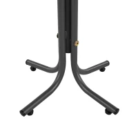 Canapé de jardin, Fauteuil de jardin amovible et modulaire, Table basse en verre trempé, Blanc+Marron(m-8)