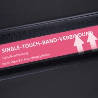 HOMCOM Pole-Dance-Matte, 5 cm dicke runde Kunststoff-Matte für Pole-Dance-Übungen, Gymnastik, Yoga, Schwarz(m-5)