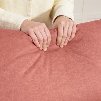 HOMCOM Poltrona Relax Reclinável Elétrica com Função Memória Apoio para Pés Controlo Remoto e Bolsos Laterais 80x83x104 cm Laranja(m-10)