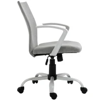 Vinsetto Bürostuhl Drehstuhl höhenverstellbarer Home-Office-Stuhl Schaumstoff Nylon(m-10)