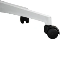 Vinsetto Bürostuhl Schreibtischstuhl Office-Stuhl, höhenverstellbar, 1 Kopfstütze, 58 x 61 x 119 cm. Schwarz(m-10)