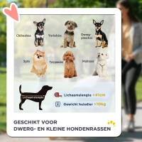 PawHut huisdierentrolley hondenbuggy hondenkar(m-5)