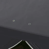 Outsunny Outsunny 3 x 6 m Garden Pop Up Gazebo, Wedding Party Tent Marquee, Water Resistant Awning Canopy with Sidewalls, Windows, Carry Bag, Grey(m-8)