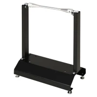 DURHAND Steel Rotating Motorcycle Wheel Balance Stand Black(m-1)