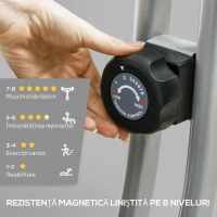 SPORTNOW Bicla 8Niv Magnetic LCD Puls(m-5)