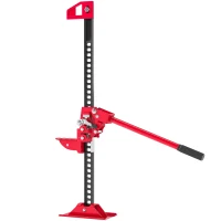 HOMCOM 3 Tonne Farm Jack, 33" High Lift Jack for 4x4 Tractors Trucks Agricultural Lifting, Red(m-10)