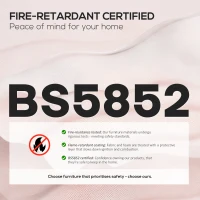 HOMCOM Fabric Gaming Chair with Lumbar Support, Headrest - Pale Pink(m-9)