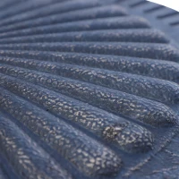 Outsunny Runder Sonnenschirmständer für Stangen von Ø3,8-4,8cm mit Dekoration und Knopf, Gewicht 15kg Ø49x32cm(m-3)