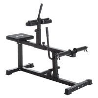 SPORTNOW Seated Leg Extension Machine, Adjustable Leg Raise Machine and Curl Machine with Plate Loaded for Hip, Lower Body and Home Gym Workout