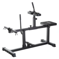 SPORTNOW Seated Leg Extension Machine, Adjustable Leg Raise Machine and Curl Machine with Plate Loaded for Hip, Lower Body and Home Gym Workout(m-11)