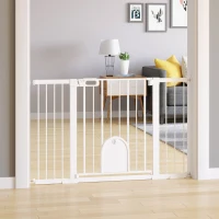 PawHut hondenhekje 131 cm x 2 cm x 76 cm(m-11)