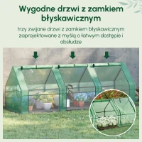 Tunel ogrodniczy szklarnia ogrodowa Outsunny(m-4)
