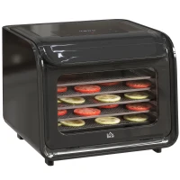HOMCOM 35-70°C Six-Tray Food Dehydrator - Black(m-10)