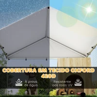 PawHut Canil Exterior com Toldo 2x2x1,54 m Gaiola para Cães em Aço Galvanizado com Suporte para Comida Giratório e Ajustável Prata(m-8)