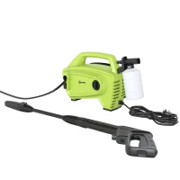Outsunny 1600W 130-Bar Pressure Washer - Green(m-11)