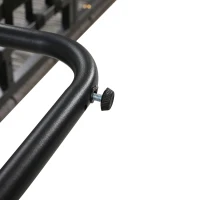 Ensemble de salon de jardin 5 pièces avec corde, pieds réglables, plateau de table en verre lisse, coussins de siège et de dossier inclus, Gris(m-11)