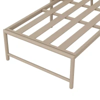 Ensemble de salon de jardin, ensemble de canapé d'extérieur moderne avec corde tissée à la main, incluant coussins de siège et de dossier, Kaki(m-9)