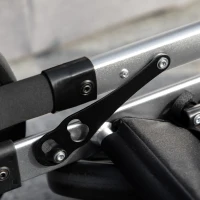 Wózek dla psa PawHut, wózek dla psa 2 w 1, torba transportowa, składany wózek dla psa, szary(m-9)