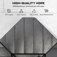 Outsunny Umbrella Weights for Cantilever Parasols, Set of 4 Heavy Duty Parasol Base Stand Weights, 80kg Sand or 60kg Water Filled, Black(m-7)