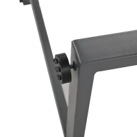 Ensemble de meubles de jardin 3 pièces, 2 canapés avec dossier réglable, coussins d'assise inclus, table réglable, Gris(m-10)