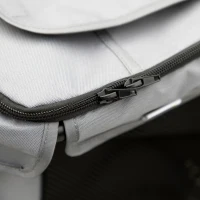 PawHut Carrello per Cani con Cuscino, 3 Tasche Laterali, Pieghevole, Carrello per Cani, 102 cm x 62 cm x 105 cm, Grigio(m-4)