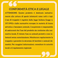 Outsunny Gabbia Trappola per Ratti, Topi e Nutrie con Porta Singola, 60x18x20cm, Verde(m-7)