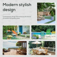 Outsunny 6 Pieces Sofa Set Furniture Rattan Lawn Cushion Seat Wicker Black Garden(m-7)