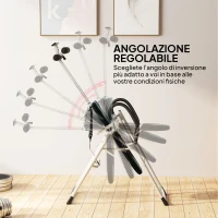 HOMCOM Panca a Inversione Gravitazionale Professionale Imbottita, Tavola di Inversione in Acciaio, 65x112-142x126cm(m-6)
