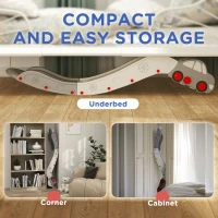 AIYAPLAY Kids Slide for Bed, Sofa, with Extended Length, Easy to assemble and Store, Grey(m-6)