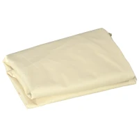 Outsunny Funda para Banco de Jardín 2 Plazas, Funda Sofá Exterior Impermeable, Tela Oxford 600D con Recubrimiento, 140x84x56/94 cm para Patio, Terraza, Crema(m-9)