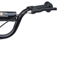 HOMCOM Patinete para Niños de 5-12 Años Scooter de 2 Ruedas Grandes de 12 Pulgadas con Freno y Manillar Ajustable en Altura Carga Máx. 50 kg 120x52x80-88 cm Rojo(m-9)